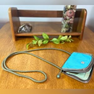 Sherpani mini wallet with crossbody strap